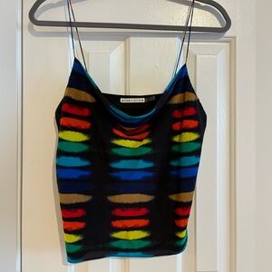 Alice and Olivia cowl neck tank